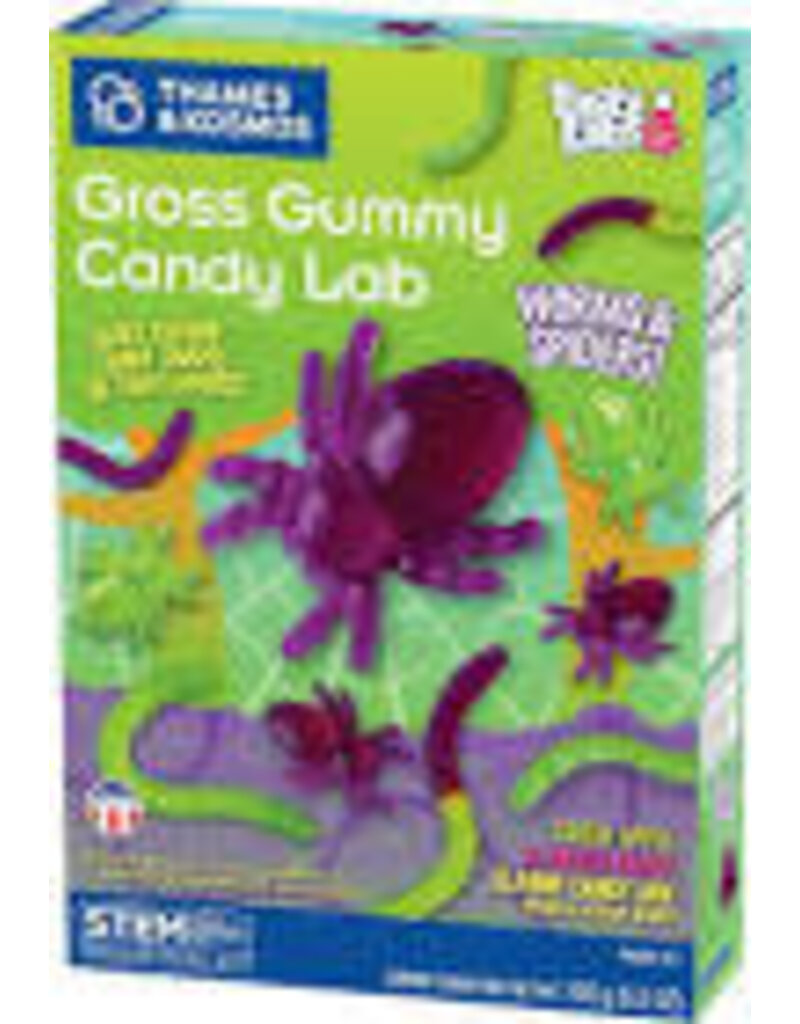 Thames & Kosmos Science Kit Gross Gummy Candy Lab: Worms and Spiders