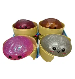 Jumbo Squish Dumpling Glitter Fidget (Assorted, Sold Seperately)