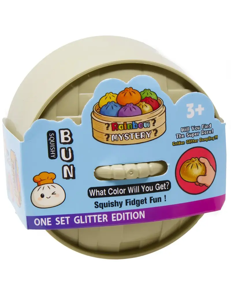 Prime Opticals Mini Squishy Gel Clear Glitter Dumpling