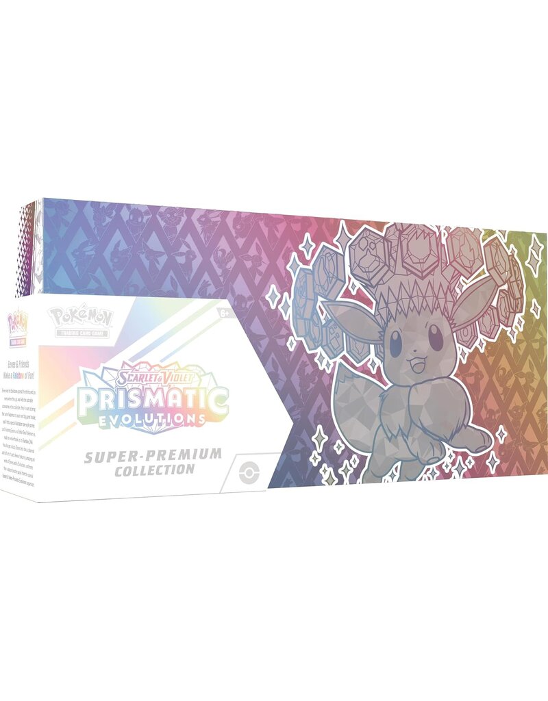 Square Root Games Pokemon Scarlet Violet Prismatic Evolution Super Premium Collection