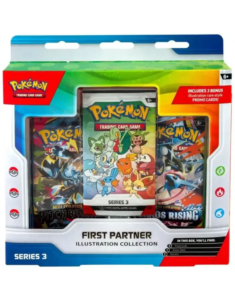 The Pokemon Company International Pokemon First Partner Illustration Collection Series 3