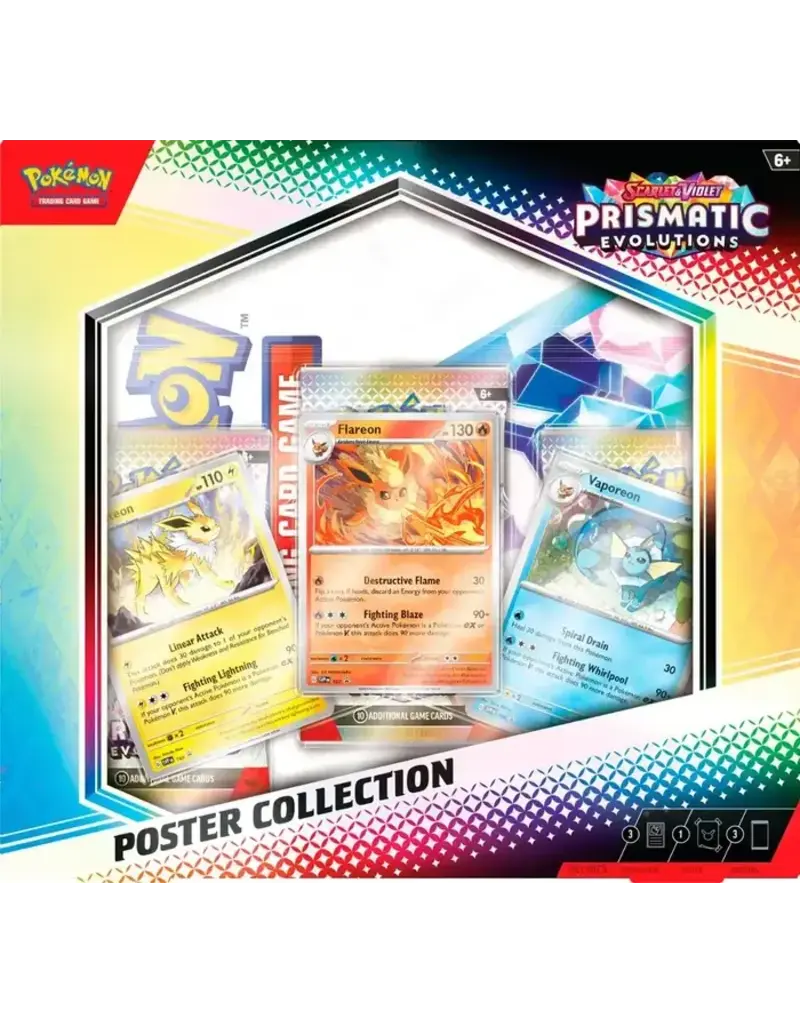 Pokemon Pokemon - Scarlet & Violet Prismatic Evolutions Poster Collection