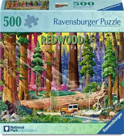 Redwood National Park 500 Pc Puzzle
