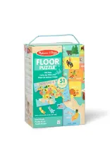 Melissa & Doug United States Map Floor Puzzle