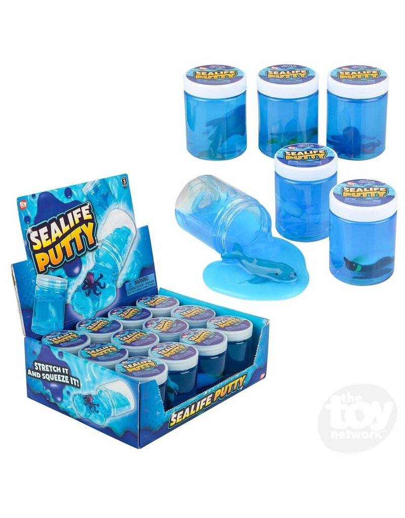 The toy network Sea Life Putty (Animals Figures Vary, Sold Individually)
