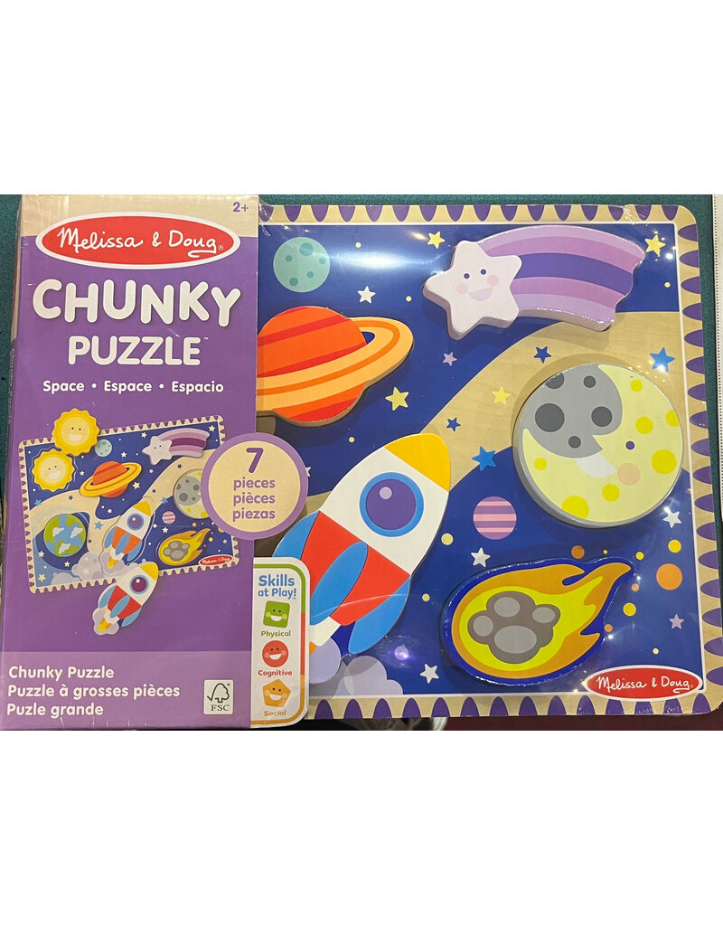 Melissa & Doug Chunky Space Puzzle