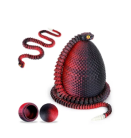 Snack'd 3D Printed Snake Egg (Assorted Colors)