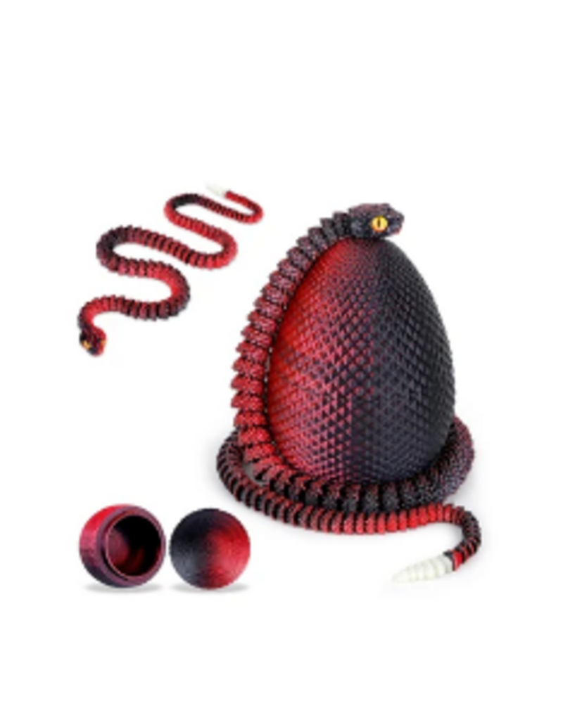 Snack'd 3D Printed Snake Egg (Assorted Colors)