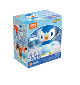 Snack'd Blokees Pokemon Piplup Figure
