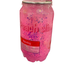 Cap Zone (UPC Doesn't Scan) Pink Peach Soda Slime