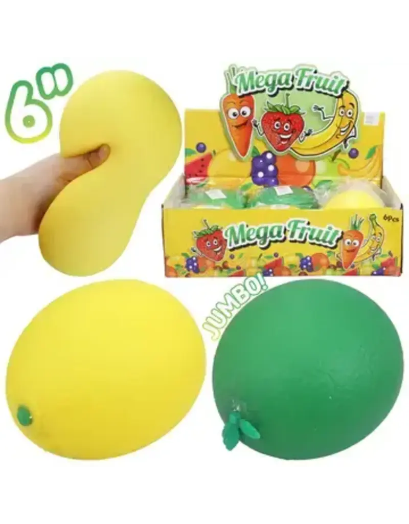 Cap Zone Squishy Jumbo Lemon and Lime Squishies