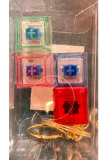 Cap Zone Fidget Key Chain Blocks  (Assorted Colors; Sold Individually)