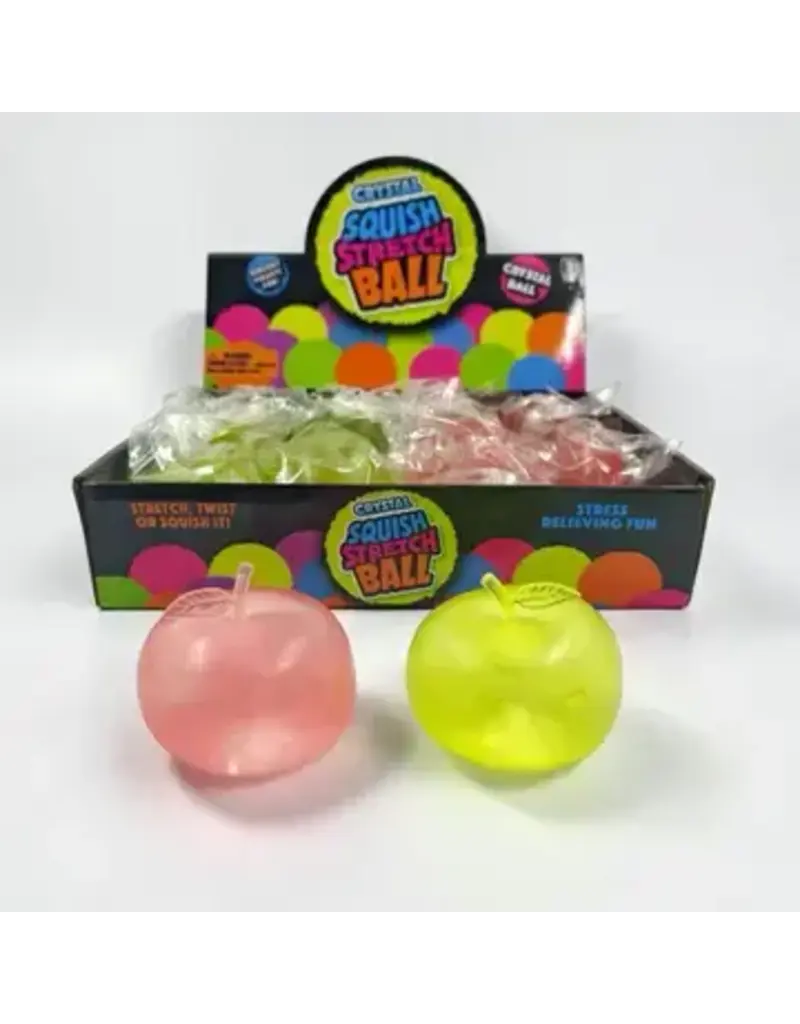 Cap Zone Squishy Apple Fidget (Assorted Colors, Sold Seperately)