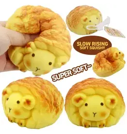 Cap Zone Squishy Sheep Danish Bread Slow Rising Fidget (Sold Individually)