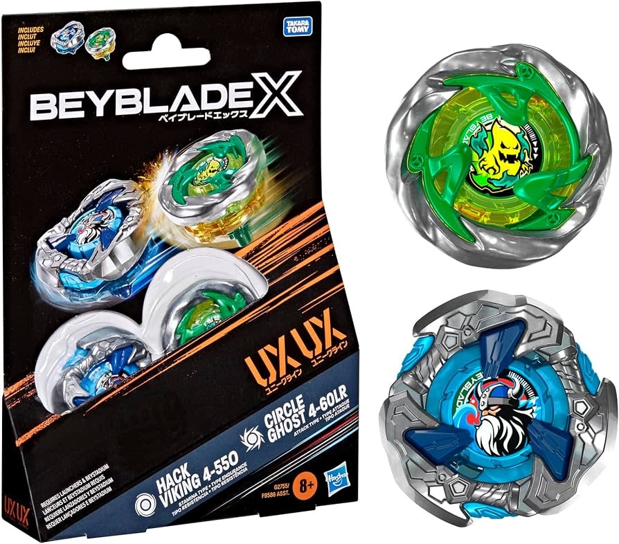 Beyblade X Hack Viking 4-550 & Circle Ghost 4-60LR