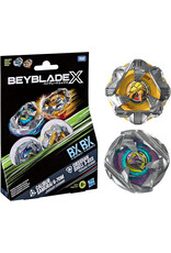 Mattel Beyblade X Calibur Samurai 6-70M Obsidian Shell 3-85S