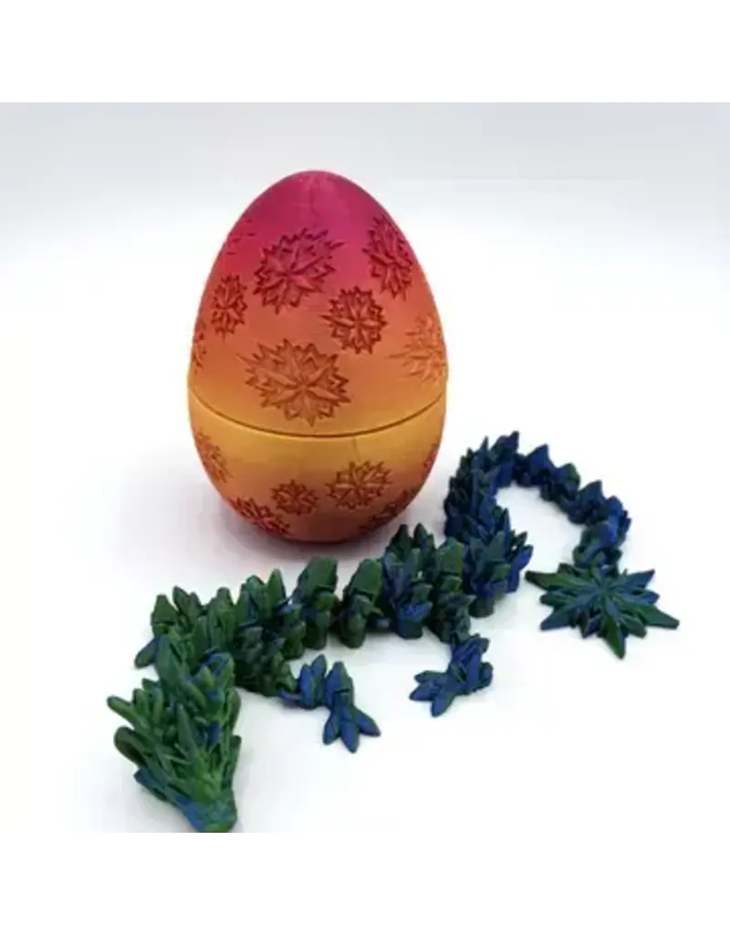 PYE Games Mystery 3D Printed Winter Dragon Egg