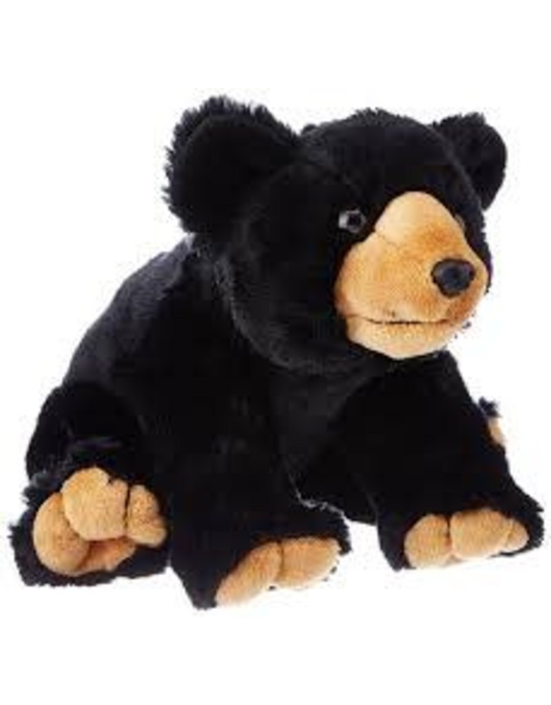Wild Republic Plush CuddleKins Black Bear (12")