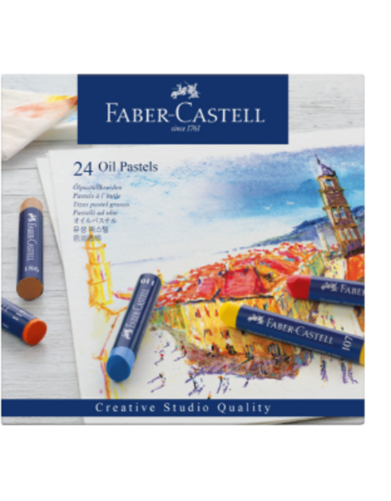 Faber-Castell Art Supplies Oil Pastel (24 Count)