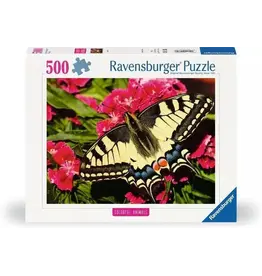 Ravensburger Puzzles 500pc Colorful Animals Butterfly Puzzle