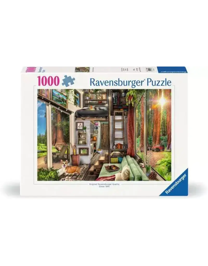 Ravensburger Redwood Forest Tiny House 1000 pc Puzzle