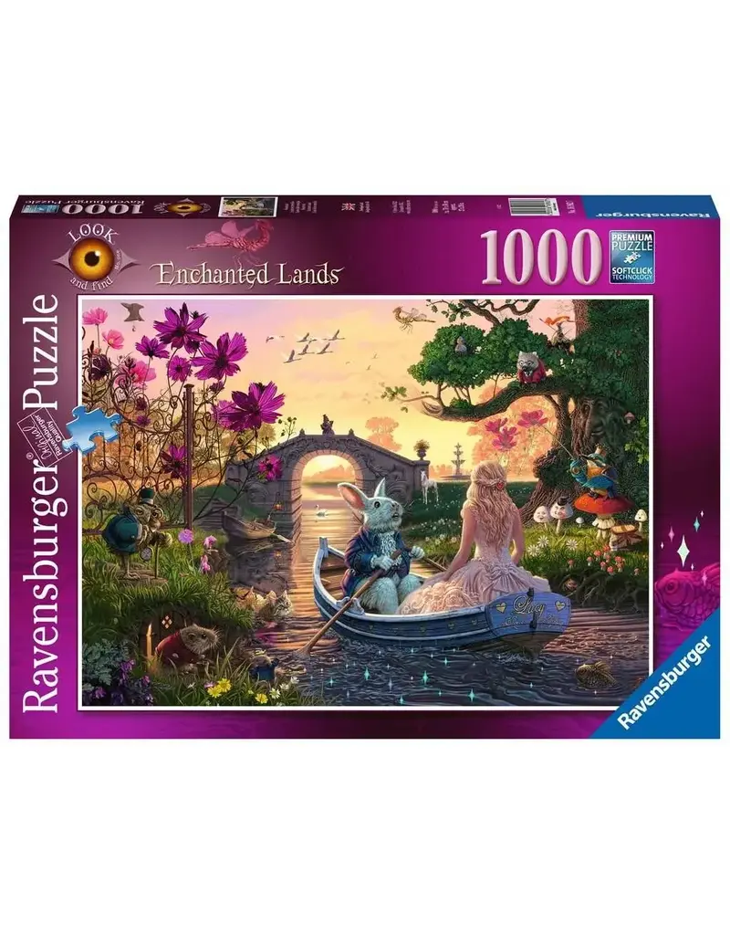 Ravensburger 1000pc Look and Find Puzzle Enchanted Lands