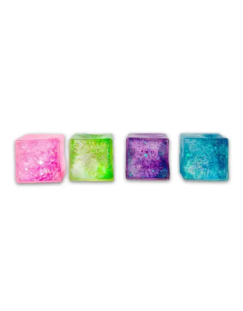 Scrunchems Scrunchems Glitter Sugar Cube (Sold Individually, Colors Vary)