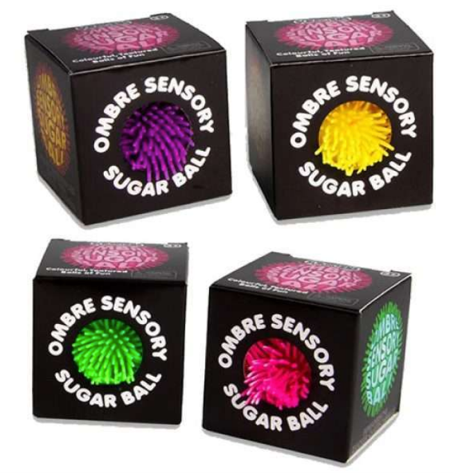 Scrunchems Ombre Sensory sugar ball Assorted colors (color will vary and sold single)