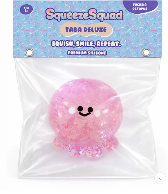 Squeeze Squad Taba Deluxe Squish smile repeat