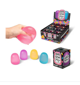 Showcase Scrunchems Squishy Sugar Drop Assorted colors (color will vary and sold single)