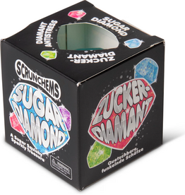 Showcase Scrunchems Sugar Diamond Squishy (Assorted Colors; Sold Individually)
