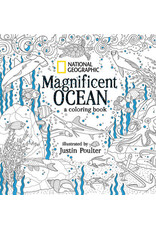 Penguin Random House LLC National Geographic Magnificent Ocean A Coloring Book