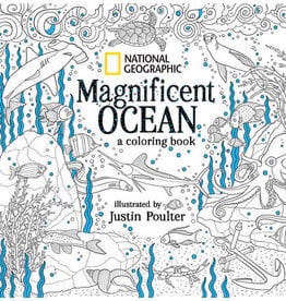 Penguin Random House LLC National Geographic Magnificent Ocean A Coloring Book