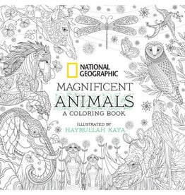 Penguin Random House LLC National Geographic Magnificent Animals A Coloring Book