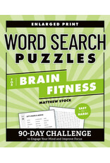 Penguin Random House LLC Word Search Puzzles for Brain Fitness - 90 Day Challenge
