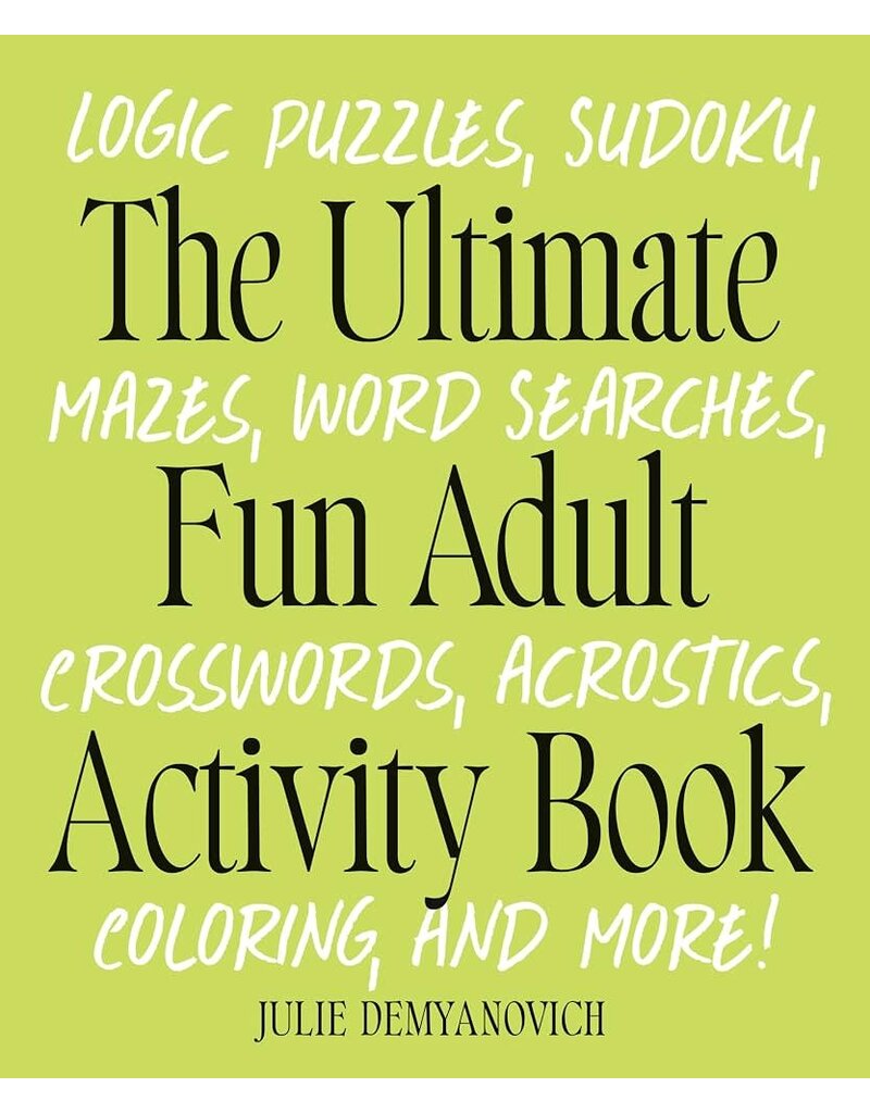Penguin Random House LLC The Ultimate Fun Adult Activity Book