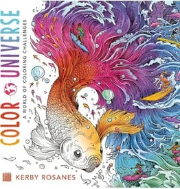 Penguin Random House LLC Color Universe Coloring Challenges Book