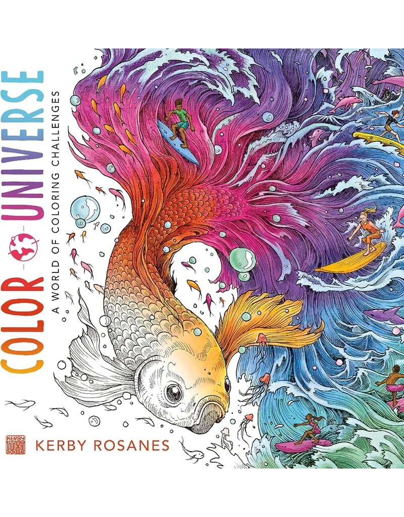 Penguin Random House LLC Color Universe Coloring Challenges Book