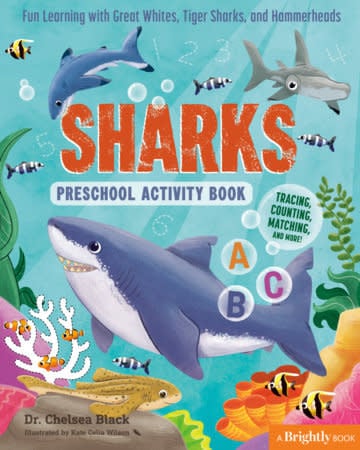 Workbook Shark Preschool Activity Book