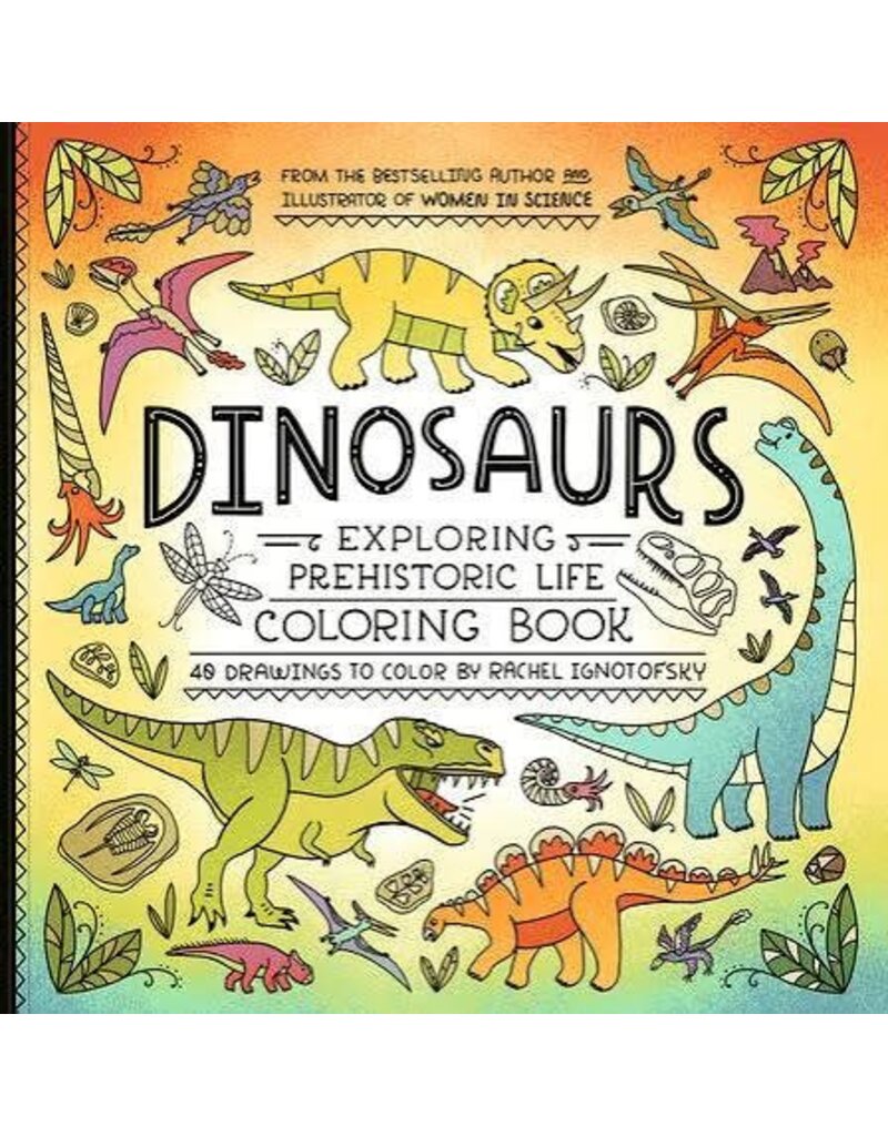 Penguin Random House LLC Workbook Dinosaur Exploring Prehistoric Life Coloring Book