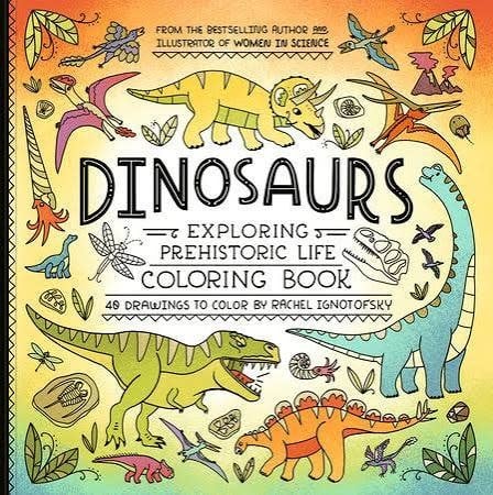 Workbook Dinosaur Exploring Prehistoric Life Coloring Book