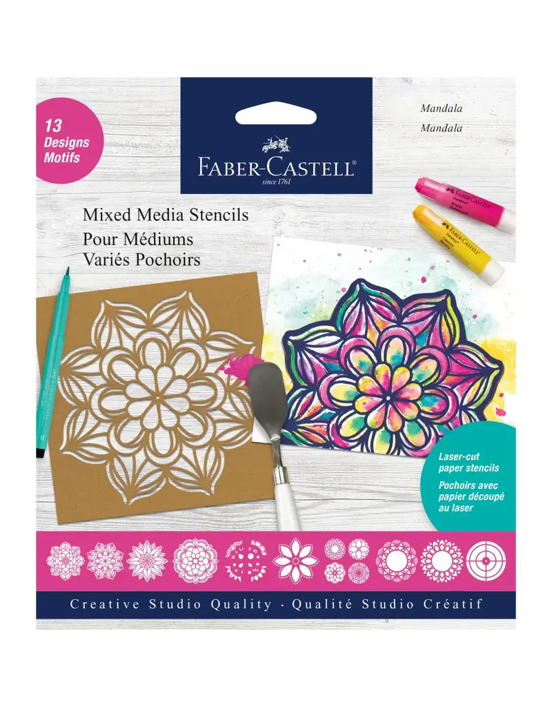 Faber-Castell Mixed Media Paper Stencils