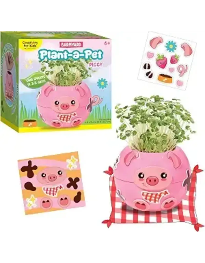 Creativity for Kids Plant-a-Pet Piggy
