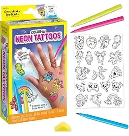 Faber-Castell Color In Neon Tattoos