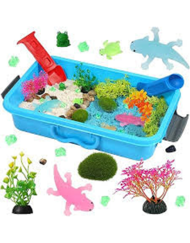 Creativity for Kids Sensory Bin Axolotl