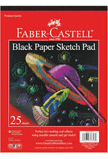 Faber-Castell Black Paper Pad 9 x 12