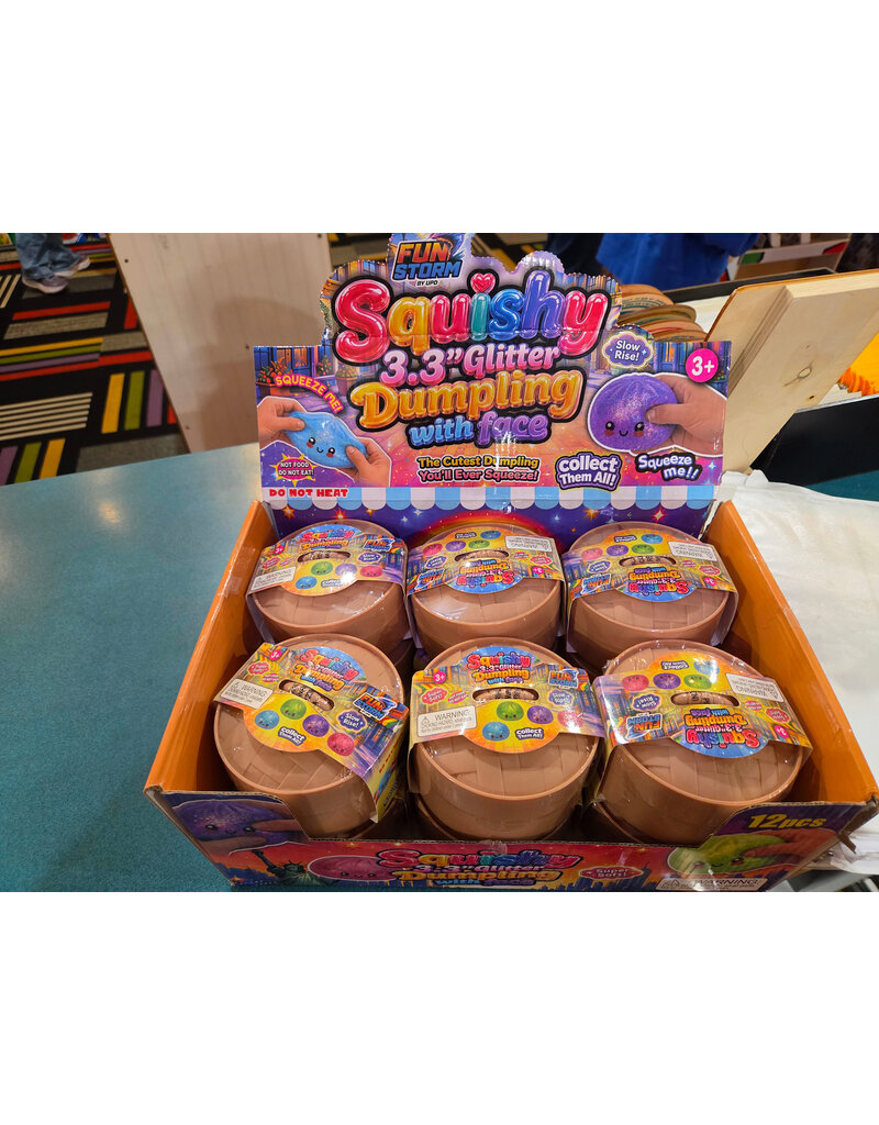 Prime Opticals Squishy Glitter Dumpling (Assorted Colors, Sold Individually)