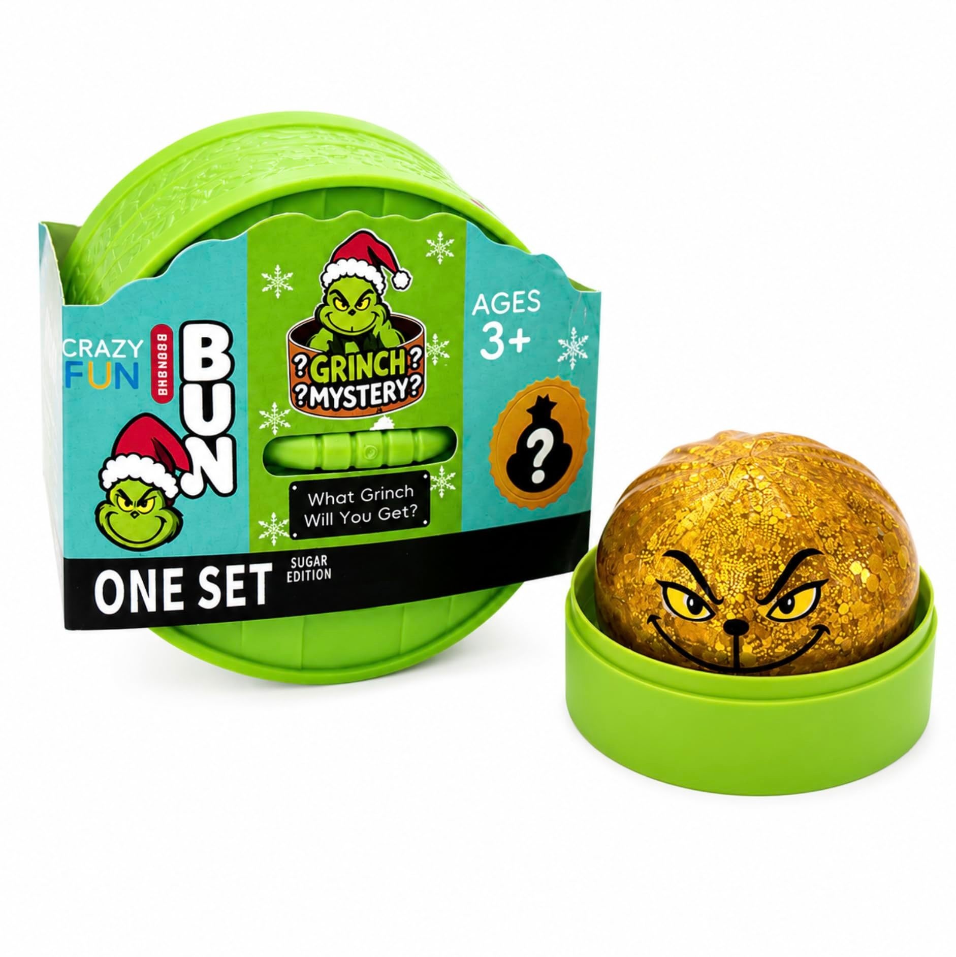 Grinch Christmas Glitter Dumpling