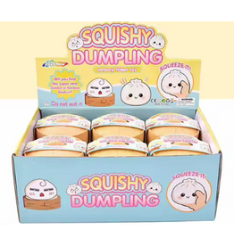 Prime Opticals Squishy Dumpling Sensory Fidget Toy (Assorted Colors, Sold Individually)
