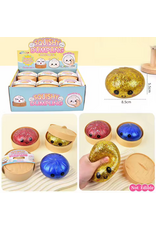 Prime Opticals Squishy Dumpling Sensory Fidget Toy (Assorted Colors, Sold Individually)